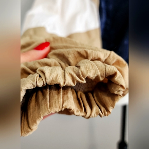 NIKE LOOSE FIT Women Jacket Size M Blue Long Sleeve Zip Pockets Nylon - Picture 6 of 15